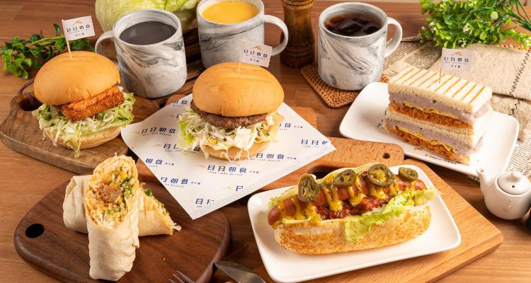 〔新北｜汐止〕 日日朝食/汐止人氣美食/高CP網美早餐店/黑松露系列/黑松露櫛瓜菇蛋餅